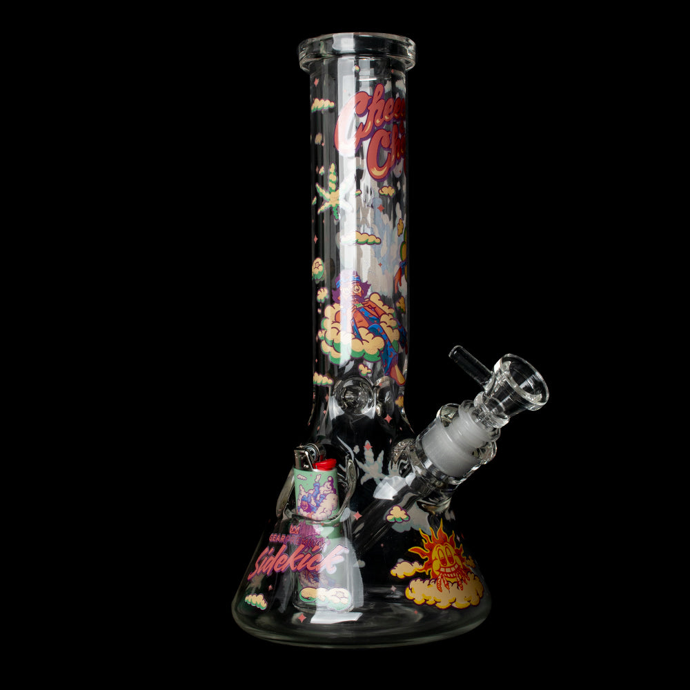 12" 7mm Thick 'My Homies' Sidekick Water Pipe (Limited Edition of 420)